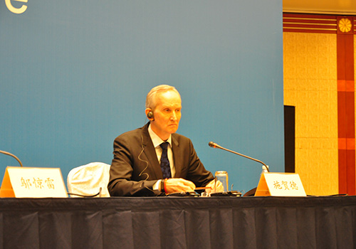 世衛(wèi)組織駐華代表施賀德