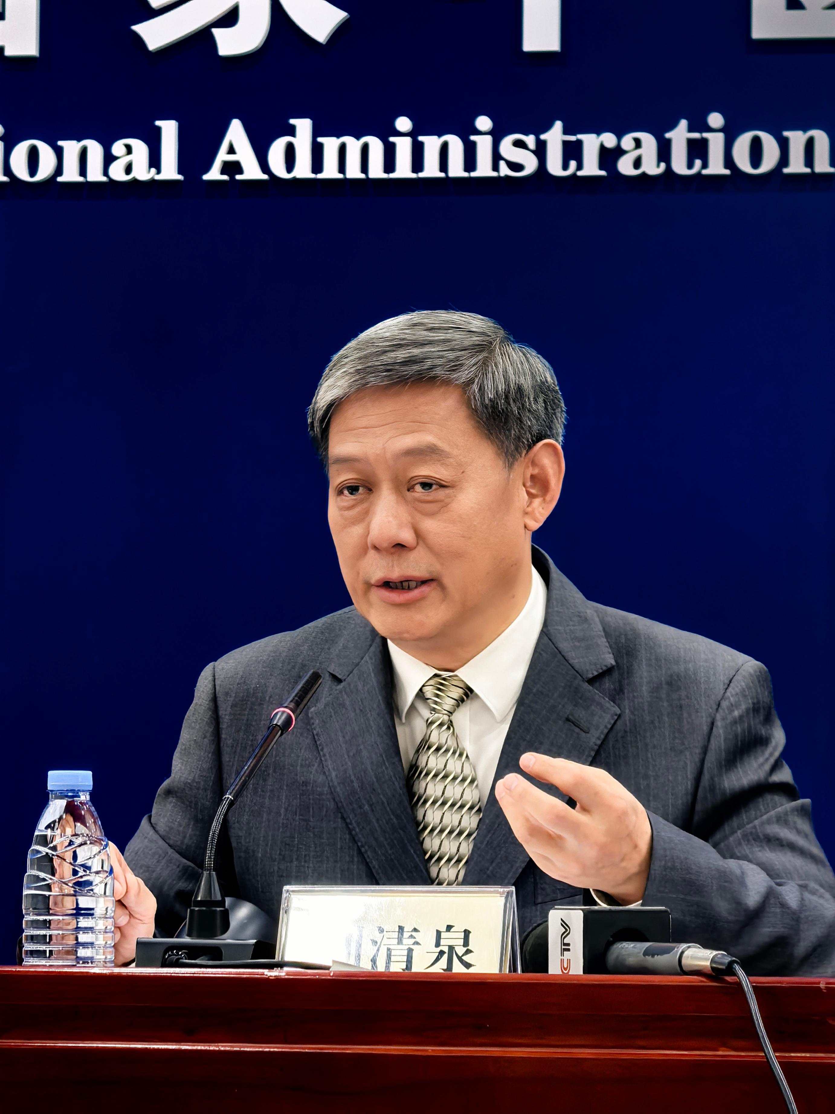 首都醫(yī)科大學(xué)附屬北京中醫(yī)醫(yī)院院長(zhǎng)劉清泉。人民網(wǎng)記者蔣波 攝